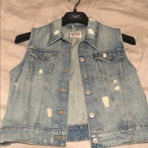 Denim vest